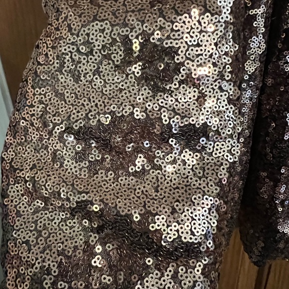 Stunning rose gold lane bryant jacket size 28 - Picture 3 of 3